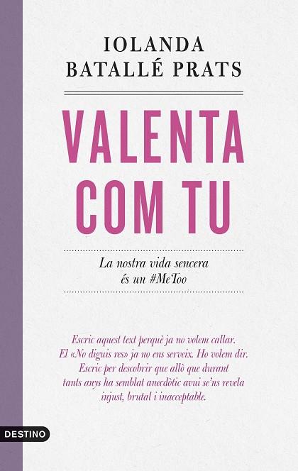 VALENTA COM TU | 9788419734235 | BATALLÉ PRATS, IOLANDA | Llibres Parcir | Llibreria Parcir | Llibreria online de Manresa | Comprar llibres en català i castellà online