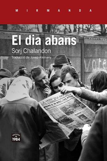 EL DIA ABANS | 9788416987535 | CHALANDON, SORJ | Llibres Parcir | Librería Parcir | Librería online de Manresa | Comprar libros en catalán y castellano online