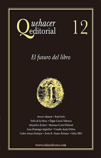 QUEHACER EDITORIAL 12 | PODI28018 | ZENKER  ALEJANDRO | Llibres Parcir | Llibreria Parcir | Llibreria online de Manresa | Comprar llibres en català i castellà online
