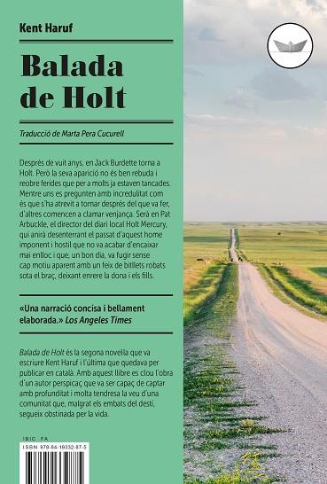 LA BALADA DE HOLT | 9788419332875 | HARUF, KENT | Llibres Parcir | Librería Parcir | Librería online de Manresa | Comprar libros en catalán y castellano online