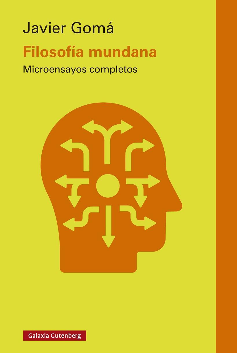 FILOSOFÍA MUNDANA- 2025 | 9791387605520 | GOMÁ LANZÓN, JAVIER | Llibres Parcir | Llibreria Parcir | Llibreria online de Manresa | Comprar llibres en català i castellà online