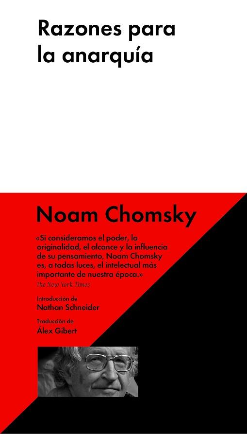 RAZONES PARA LA ANARQUÍA | 9788415996477 | CHOMSKY, NOAM | Llibres Parcir | Llibreria Parcir | Llibreria online de Manresa | Comprar llibres en català i castellà online