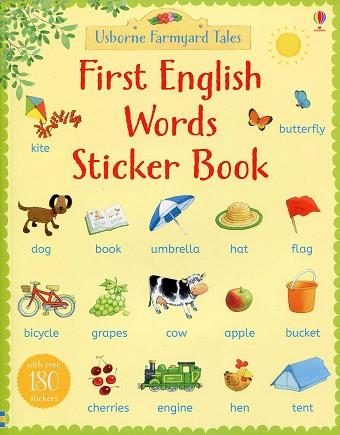 FIRST WORDS STICKER BOOK | 9781409586838 | AA.VV. | Llibres Parcir | Librería Parcir | Librería online de Manresa | Comprar libros en catalán y castellano online