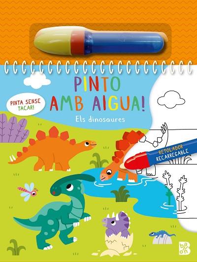 PINTO AMB AIGUA-ELS DINOSAURES | 9789403242866 | BALLON | Llibres Parcir | Llibreria Parcir | Llibreria online de Manresa | Comprar llibres en català i castellà online