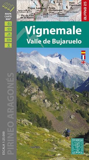 VIGNEMALE - VALLE DE BUJARUELO (MAPA 1:25.000 + CARPETA DESPLEGABLE) | 9788480908702 | VVAA | Llibres Parcir | Librería Parcir | Librería online de Manresa | Comprar libros en catalán y castellano online