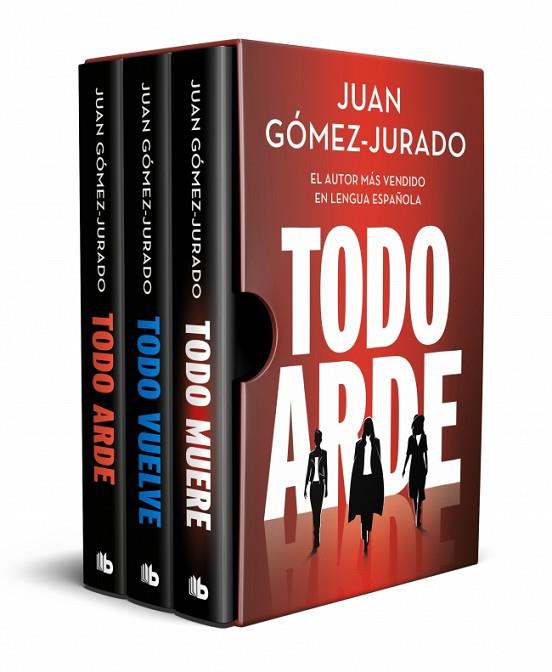 ESTUCHE TODO ARDE (CONTIENE: TODO ARDE | TODO VUELVE | TODO MUERE) | 9791387652241 | GOMEZ-JURADO, JUAN | Llibres Parcir | Llibreria Parcir | Llibreria online de Manresa | Comprar llibres en català i castellà online