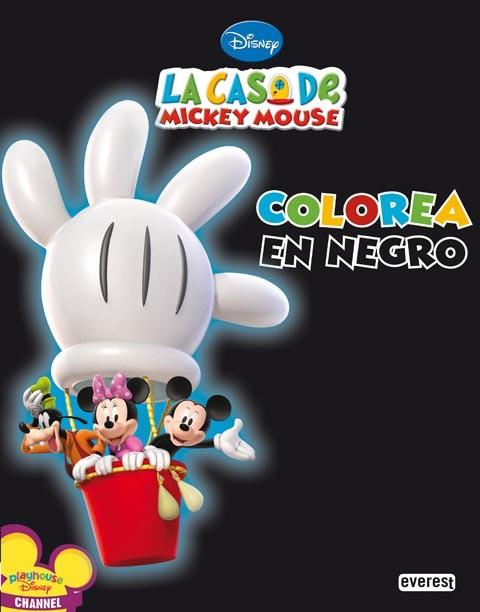 COLOREA EN NEGRO LA CASA DE MICKEY MOUSE | 9788444166346 | Llibres Parcir | Llibreria Parcir | Llibreria online de Manresa | Comprar llibres en català i castellà online