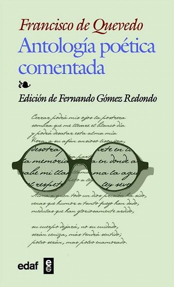 ANTOLOGIA POETICA COMENTADA biblioteca edaf | 9788441414730 | FRANCISCO DE QUEVEDO | Llibres Parcir | Librería Parcir | Librería online de Manresa | Comprar libros en catalán y castellano online