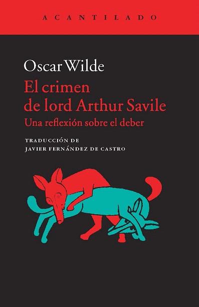 EL CRIMEN DE LORD ARTHUR SAVILE | 9788416011377 | WILDE, OSCAR | Llibres Parcir | Librería Parcir | Librería online de Manresa | Comprar libros en catalán y castellano online