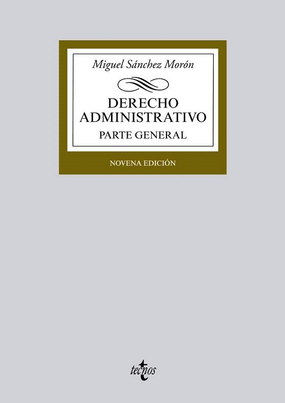 DERECHO ADMINISTRATIVO | 9788430959440 | SÁNCHEZ MORÓN, MIGUEL | Llibres Parcir | Librería Parcir | Librería online de Manresa | Comprar libros en catalán y castellano online