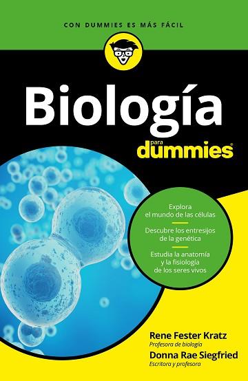 BIOLOGíA PARA DUMMIES | 9788432903632 | KRATZ, RENE FESTER/SIEGFRIED, DONNA RAE | Llibres Parcir | Librería Parcir | Librería online de Manresa | Comprar libros en catalán y castellano online