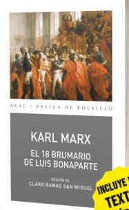 EL 18 BRUMARIO DE LUIS BONAPARTE | 9788446053590 | MARX, KARL | Llibres Parcir | Llibreria Parcir | Llibreria online de Manresa | Comprar llibres en català i castellà online