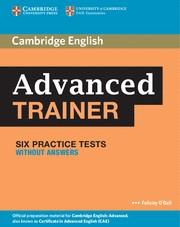 ADVANCED TRAINER PRACTICE TESTS WITHOUT ANSWERS | 9780521186995 | CAMBRIDGE ESOL | Llibres Parcir | Llibreria Parcir | Llibreria online de Manresa | Comprar llibres en català i castellà online