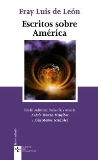 ESCRITOS SOBRE AMERICA | 9788430950492 | FRAY LUIS DE LEON | Llibres Parcir | Librería Parcir | Librería online de Manresa | Comprar libros en catalán y castellano online