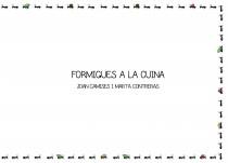 FORMIGUES A LA CUINA PERSONATGES FORMIGUES | 9788461631995 | RIONÉ TORTAJADA, JOAN | Llibres Parcir | Librería Parcir | Librería online de Manresa | Comprar libros en catalán y castellano online