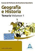 Geografía e Historia. Temario. Volumen 1.Geografía Física, Humana y Regional | 9788467675511 | Cebrian Abellan,Aurelio | Llibres Parcir | Librería Parcir | Librería online de Manresa | Comprar libros en catalán y castellano online