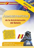 ADMINISTRATIVOS DE LA ADMINISTRACION DEL ESTADO VOL 2 | 9788467660722 | Llibres Parcir | Librería Parcir | Librería online de Manresa | Comprar libros en catalán y castellano online