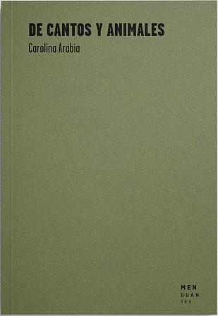 DE CANTOS Y ANIMALES | 9788412827736 | ARABIA, CAROLINA | Llibres Parcir | Llibreria Parcir | Llibreria online de Manresa | Comprar llibres en català i castellà online