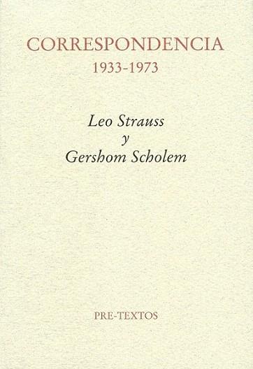 CORRESPONDENCIA 1933 1973 | 9788481919967 | STRAUSS LSCHOLEM G | Llibres Parcir | Librería Parcir | Librería online de Manresa | Comprar libros en catalán y castellano online