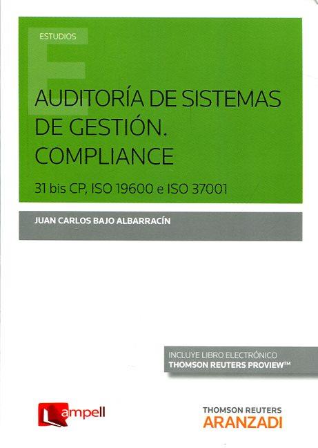 AUDITORIA DE SISTEMAS DE GESTION COMPLIANCE | 9788491520962 | BAJO JUAN CARLOS | Llibres Parcir | Librería Parcir | Librería online de Manresa | Comprar libros en catalán y castellano online
