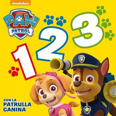 1, 2, 3 CON LA PATRULLA CANINA (PAW PATROL - PATRULLA CANINA. TODO CARTÓN) | 9788448844233 | NICKELODEON | Llibres Parcir | Llibreria Parcir | Llibreria online de Manresa | Comprar llibres en català i castellà online