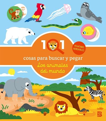 101 COSAS PARA BUSCAR Y PEGAR-LOS ANIMALES DEL MUNDO | 9789403244709 | BALLON | Llibres Parcir | Llibreria Parcir | Llibreria online de Manresa | Comprar llibres en català i castellà online