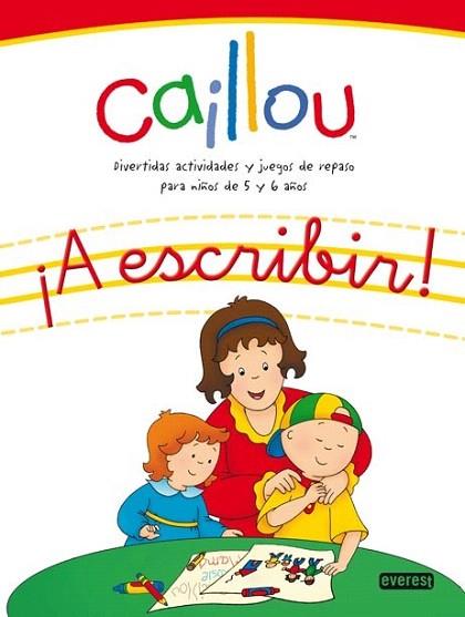 CAILLOU A ESCRIBIR 5 6 AÑOS | 9788444166254 | Llibres Parcir | Llibreria Parcir | Llibreria online de Manresa | Comprar llibres en català i castellà online