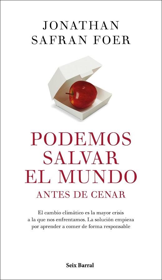 PODEMOS SALVAR EL MUNDO ANTES DE CENAR | 9788432235467 | FOER, JONATHAN SAFRAN | Llibres Parcir | Llibreria Parcir | Llibreria online de Manresa | Comprar llibres en català i castellà online
