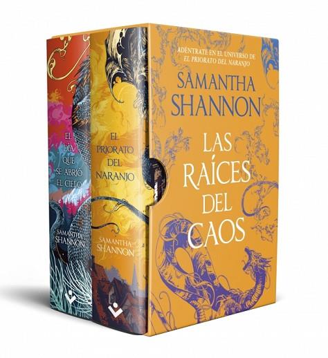 LAS RAÍCES DEL CAOS (ESTUCHE CON: EL DÍA QUE SE ABRIÓ EL CIELO | EL PRIORATO DEL | 9788419498601 | SHANNON, SAMANTHA | Llibres Parcir | Librería Parcir | Librería online de Manresa | Comprar libros en catalán y castellano online