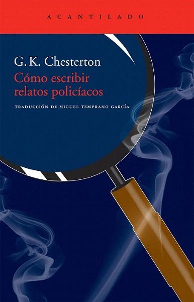 COMO ESCRIBIR RELATOS POLICIACOS | 9788415277125 | G K CHESTERTON | Llibres Parcir | Llibreria Parcir | Llibreria online de Manresa | Comprar llibres en català i castellà online