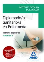 DIPLOMADO/A SANITARIO/A EN ENFERMERÍA DEL INSTITUTO CATALÁN DE LA SALUD. TEMARIO | 9788490936368 | NO DISPONIBLE | Llibres Parcir | Librería Parcir | Librería online de Manresa | Comprar libros en catalán y castellano online