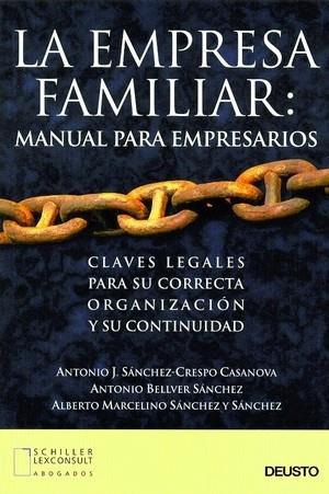 LA EMPRESA FAMILIAR MANUAL EMPRESARIOS | 9788423422593 | SANCHEZ CRESPO | Llibres Parcir | Llibreria Parcir | Llibreria online de Manresa | Comprar llibres en català i castellà online