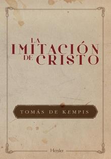 LA IMITACIÓN DE CRISTO | 9788425437182 | KEMPIS, TOMAS DE | Llibres Parcir | Llibreria Parcir | Llibreria online de Manresa | Comprar llibres en català i castellà online