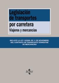 LEGISLACION TRANSPORTES CARRETERA VIAJEROS Y MERCANCIAS | 9788430950454 | Llibres Parcir | Librería Parcir | Librería online de Manresa | Comprar libros en catalán y castellano online