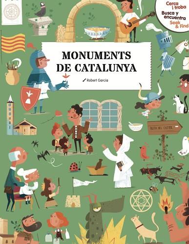 CERCA I TROBA, BUSCA Y ENCUENTRA, SEEK & FIND. MONUMENTS DE CATALUNYA | 9788410478138 | Llibres Parcir | Librería Parcir | Librería online de Manresa | Comprar libros en catalán y castellano online