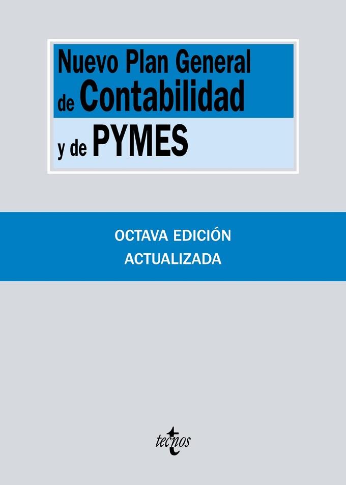 NUEVO PLAN GENERAL DE CONTABILIDAD Y DE PYMES | 9788430966790 | EDITORIAL TECNOS | Llibres Parcir | Librería Parcir | Librería online de Manresa | Comprar libros en catalán y castellano online