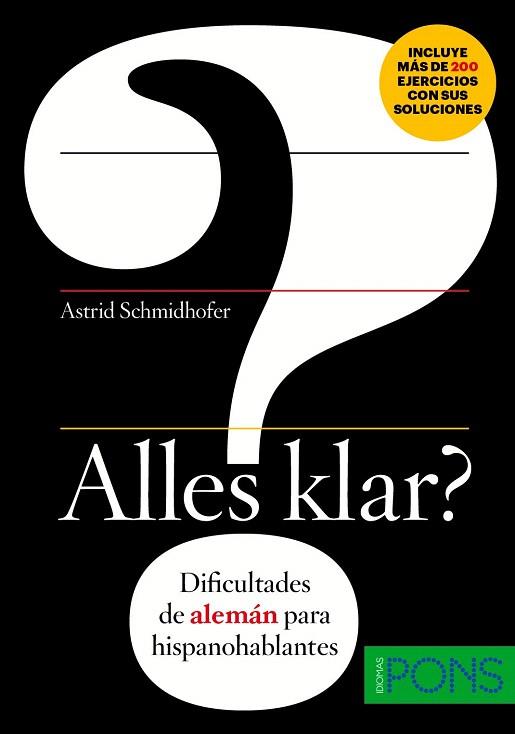 ALLES KLAR? DIFICULTADES DE ALEMÁN PARA HISPANOABLANTES | 9788484432920 | VARIOS AUTORES | Llibres Parcir | Librería Parcir | Librería online de Manresa | Comprar libros en catalán y castellano online
