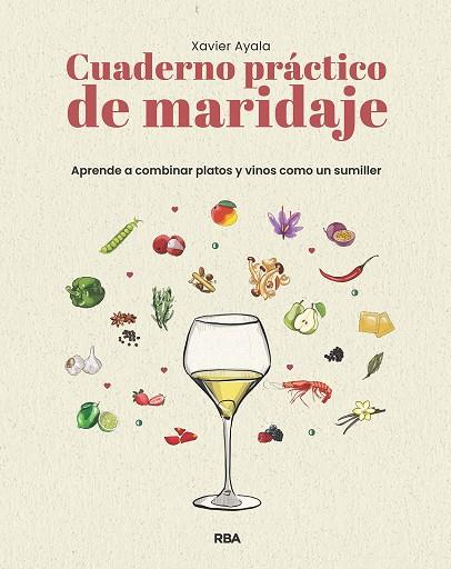 CUADERNO PRÁCTICO DE MARIDAJE. APRENDE A COMBINAR PLATOS Y VINOS COMO UN SUMILLE | 9788411329910 | AYALA COTS, XAVIER | Llibres Parcir | Llibreria Parcir | Llibreria online de Manresa | Comprar llibres en català i castellà online
