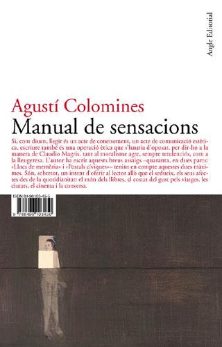 MANUAL DE SENSACIONS | 9788496103450 | COLOMINES | Llibres Parcir | Llibreria Parcir | Llibreria online de Manresa | Comprar llibres en català i castellà online