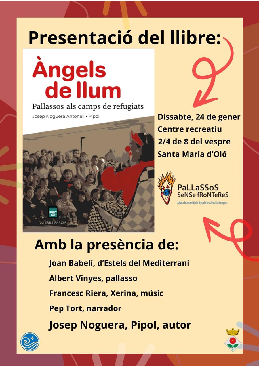Presentació del llibre "Àngels de llum", de Josep Noguera - Llibres Parcir | Librería Parcir | Librería online de Manresa | Comprar libros en catalán y castellano online