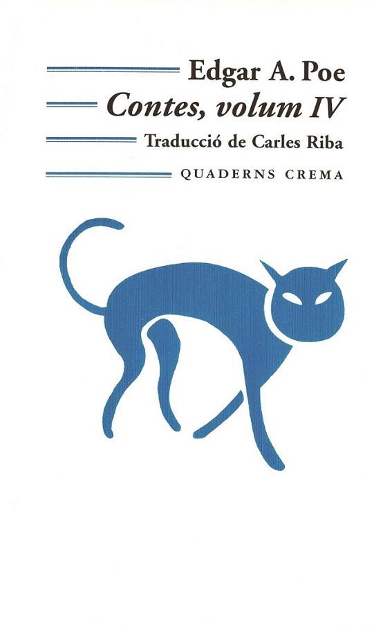 CONTES VOLUM IV | 9788485704118 | POE | Llibres Parcir | Llibreria Parcir | Llibreria online de Manresa | Comprar llibres en català i castellà online