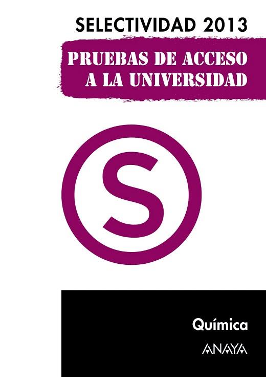 QUÍMICA. SELECTIVIDAD 2013. | 9788467845129 | ZUBIAURRE CORTÉS, SABINO/ARSUAGA FERRERAS, JESÚS MARÍA | Llibres Parcir | Llibreria Parcir | Llibreria online de Manresa | Comprar llibres en català i castellà online