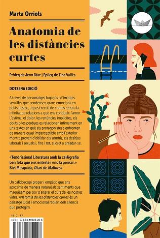ANATOMIA DE LES DISTÀNCIES CURTES | 9788419332226 | ORRIOLS BALAGUER, MARTA | Llibres Parcir | Librería Parcir | Librería online de Manresa | Comprar libros en catalán y castellano online