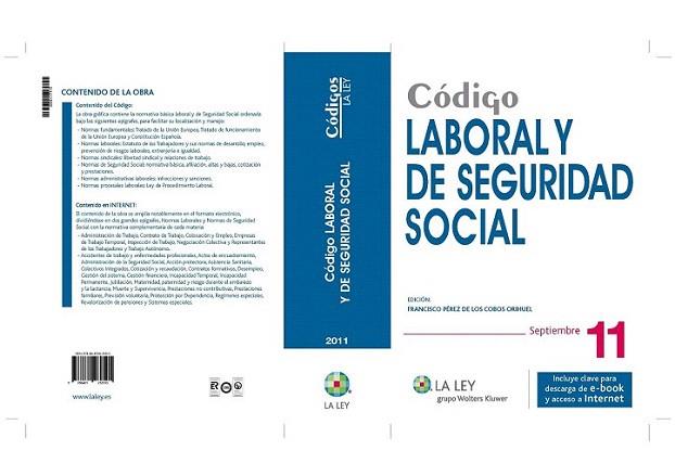 CODIGO LABORAL Y SEGURIDAD SOCIAL SEPT 2011 | 9788481269505 | Llibres Parcir | Librería Parcir | Librería online de Manresa | Comprar libros en catalán y castellano online