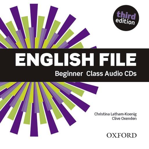 ENGLISH FILE 3RD EDITION BEGINNER CLASS AUDIO CD | 9780194501965 | Llibres Parcir | Librería Parcir | Librería online de Manresa | Comprar libros en catalán y castellano online