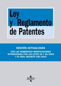 LEY Y REGLAMENTO DE PATENTES ED 2010 | 9788430950867 | Llibres Parcir | Librería Parcir | Librería online de Manresa | Comprar libros en catalán y castellano online