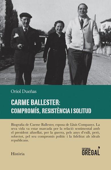 CARME BALLESTER: COMPROMÍS, RESISTÈNCIA I SOLITUD | 9788417082727 | DUEÑAS ITURBE, ORIOL | Llibres Parcir | Librería Parcir | Librería online de Manresa | Comprar libros en catalán y castellano online