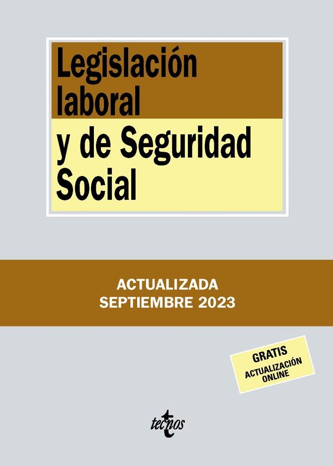 LEGISLACIÓN LABORAL Y DE SEGURIDAD SOCIAL | 9788430988396 | EDITORIAL TECNOS | Llibres Parcir | Librería Parcir | Librería online de Manresa | Comprar libros en catalán y castellano online