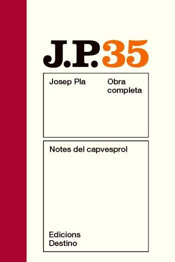 OC 35 NOTES DEL CAPVESPROL | 9788497101752 | PLA | Llibres Parcir | Llibreria Parcir | Llibreria online de Manresa | Comprar llibres en català i castellà online