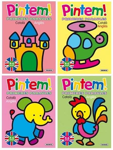 PINTEM! PRIMERES PARAULES CATALÀ -ANGLÈS (4 TÍTOLS) | 9788467705812 | BUSQUETS, CARMEN | Llibres Parcir | Librería Parcir | Librería online de Manresa | Comprar libros en catalán y castellano online